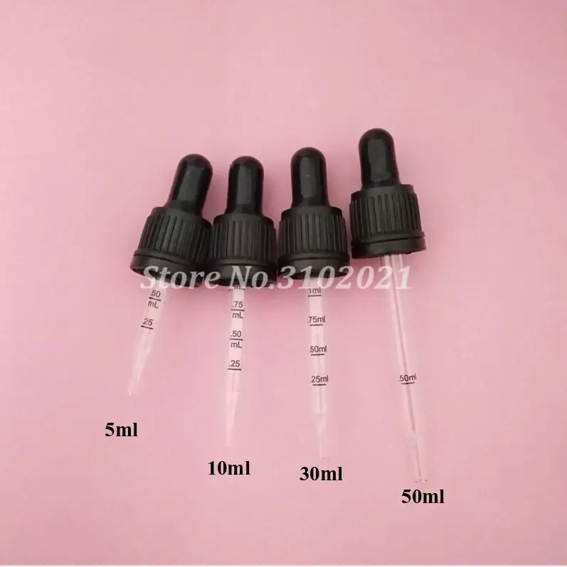 100pcs 30ml Scale bure Glass Dropping Pipette increments of 0.25mL/0.5ml Black Plastic Dropper Cover for Essential Oil Bottle
100pcs 30ml Scale bure Glass Dropping Pipette increments of 0.25mL/0.5ml Black Plastic Dropper Cover for Essential Oil Bottle