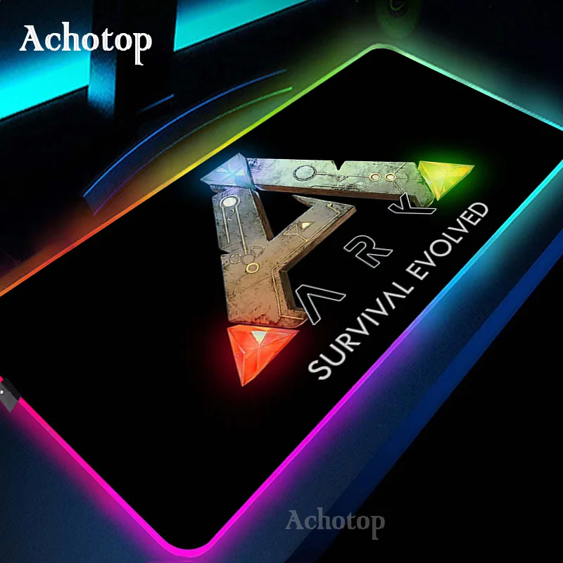 Игровой коврик для мыши ARK Survival, игровой компьютерный коврик для мыши с RGB подсветкой, большой Настольный коврик XXL
Игровой коврик для мыши ARK Survival, игровой компьютерный коврик для мыши с RGB подсветкой, большой Настольный коврик XXL