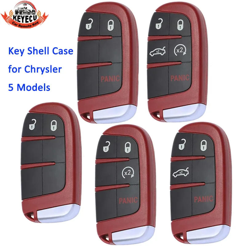 KEYECU для Dodge Challenger, зарядное устройство Дротика Durango для Chrysler 300 2011 2012-2019 2 / 3 / 4 / 5 кнопки дистанционного управления автомобильный ключ Оболочка Чехол
KEYECU для Dodge Challenger, зарядное устройство Дротика Durango для Chrysler 300 2011 2012-2019 2 / 3 / 4 / 5 кнопки дистанционного управления автомобильный ключ Оболочка Чехол