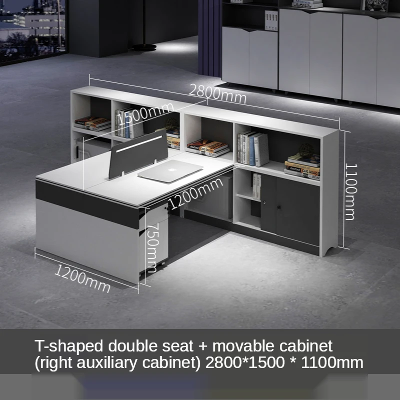 Staff office desk and chair combination office staff desk financial desk screen card office work desk
Staff office desk and chair combination office staff desk financial desk screen card office work desk