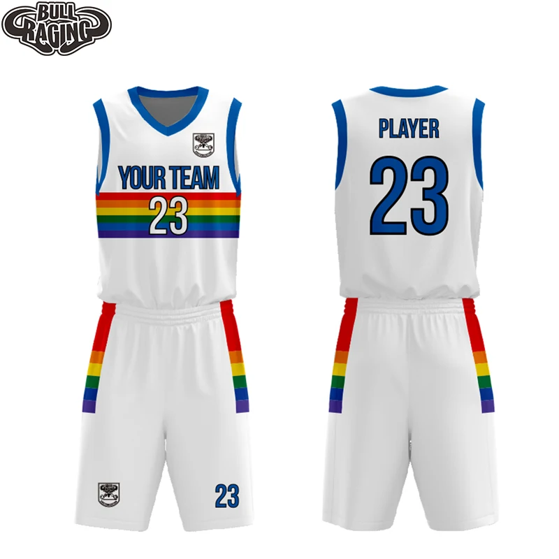 Polyester Material Custom Jersey Basketball Kits Subliamtion Jersey Customizing
Polyester Material Custom Jersey Basketball Kits Subliamtion Jersey Customizing
