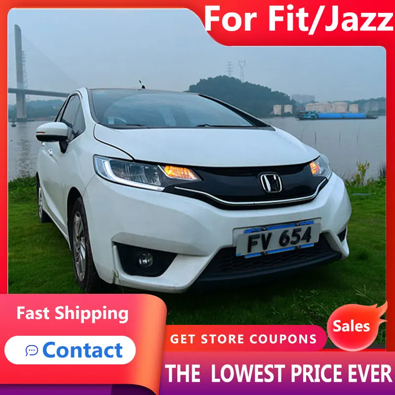 HANA Head Lamp for Honda Fit Headlights 2014-2019 Jazz LED Headlight DRL Angel Eye Hid Bi Xenon Auto Accessories
HANA Head Lamp for Honda Fit Headlights 2014-2019 Jazz LED Headlight DRL Angel Eye Hid Bi Xenon Auto Accessories