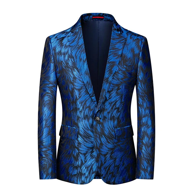 Men Blazers Banquet Stage Costume New Fashion Formal Casual Suit Jackets Slim Fit Party Prom Ball Singer Host Dancer Nightclub
Men Blazers Banquet Stage Costume New Fashion Formal Casual Suit Jackets Slim Fit Party Prom Ball Singer Host Dancer Nightclub
