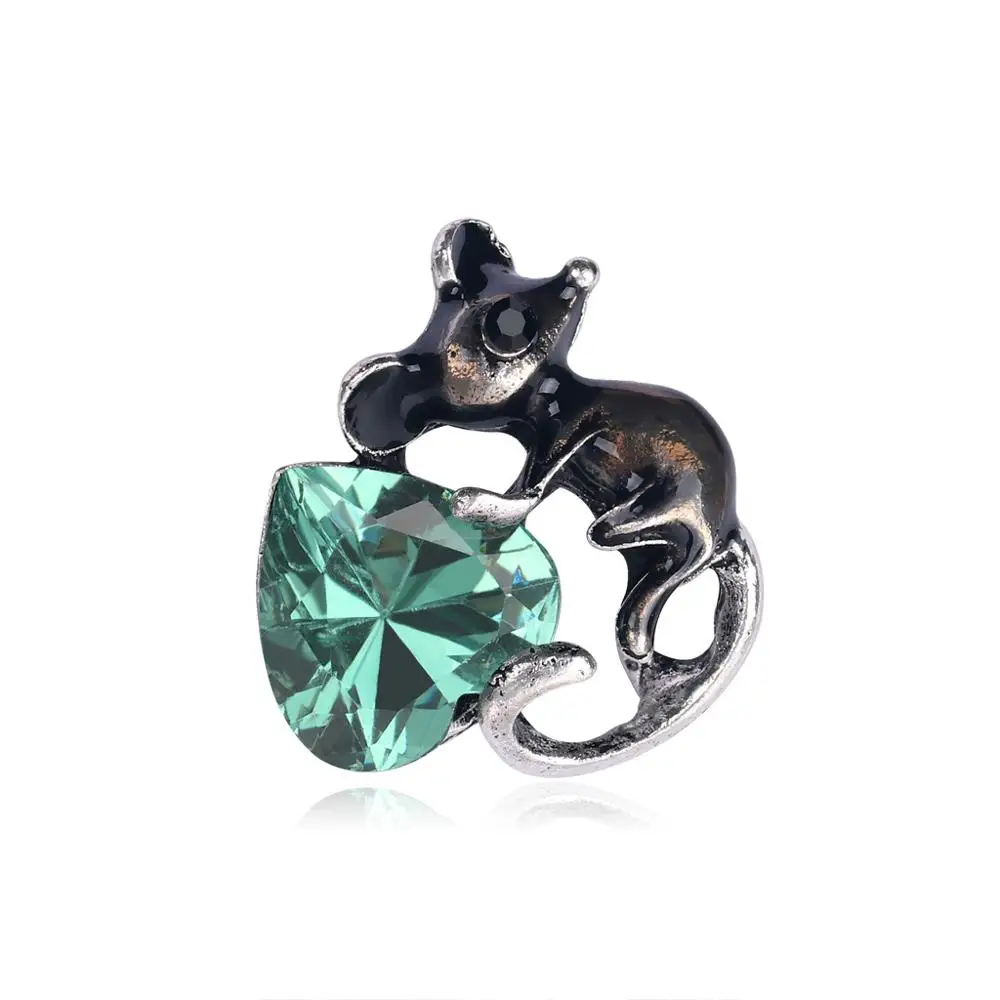 50pcs/lot 2 Colors Choose Rhinestone Heart Rats Brooch Pins For Women Fashion Dress Accessories Jewelry Brooches
50pcs/lot 2 Colors Choose Rhinestone Heart Rats Brooch Pins For Women Fashion Dress Accessories Jewelry Brooches