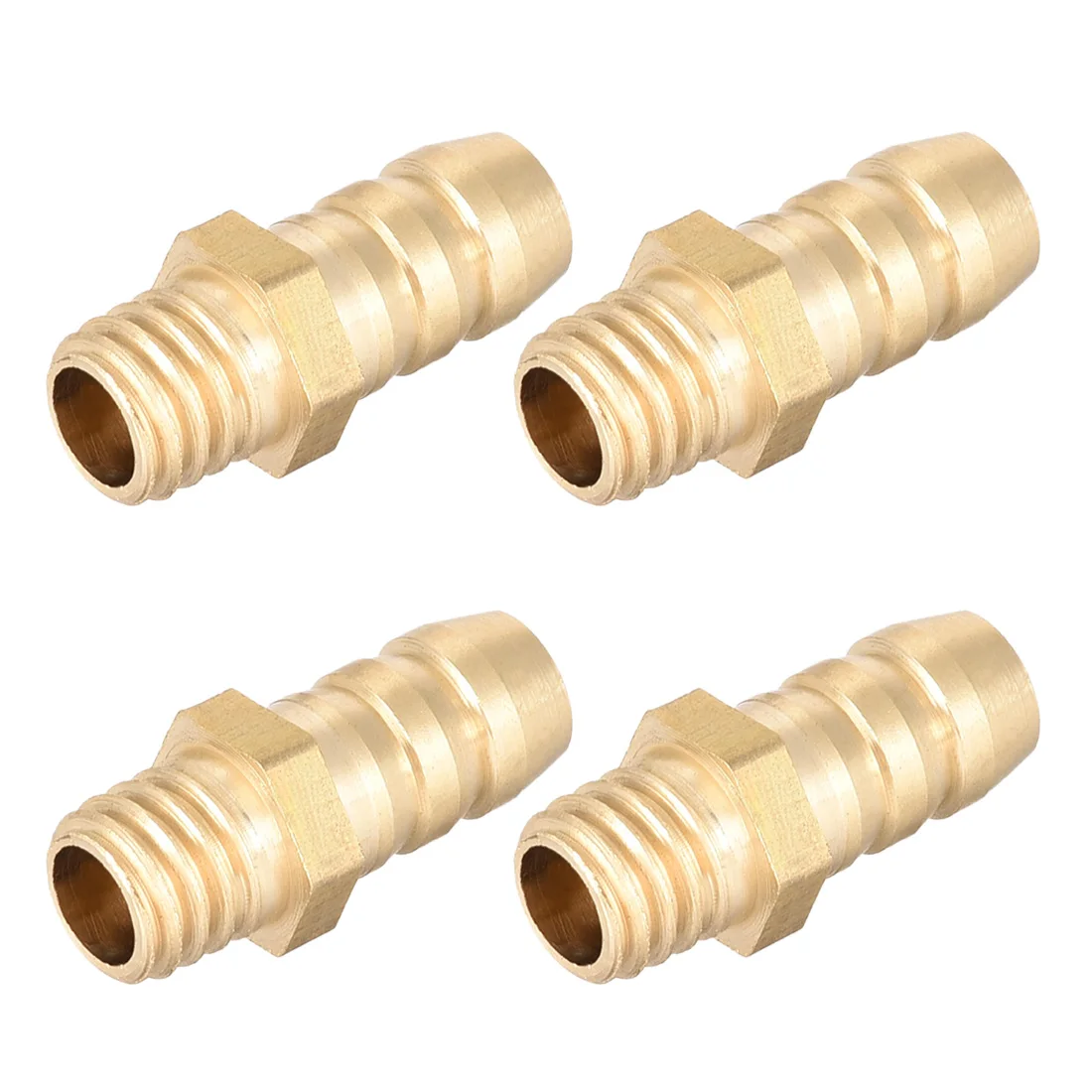 uxcell 4pcs Brass Fitting Connector Metric M6x1 Male To Barb Hose ID 6mm for Air, Water, Fuel, Oil Gold Tone Passivation
uxcell 4pcs Brass Fitting Connector Metric M6x1 Male To Barb Hose ID 6mm for Air, Water, Fuel, Oil Gold Tone Passivation