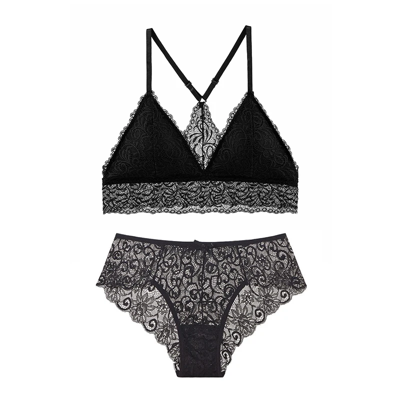 BANNIROU Sexy Lingerie Woman Bra Brief Sets Women Underwear Lace Bralette Tube Tops Bras Panties Suit Women's Bra
BANNIROU Sexy Lingerie Woman Bra Brief Sets Women Underwear Lace Bralette Tube Tops Bras Panties Suit Women's Bra