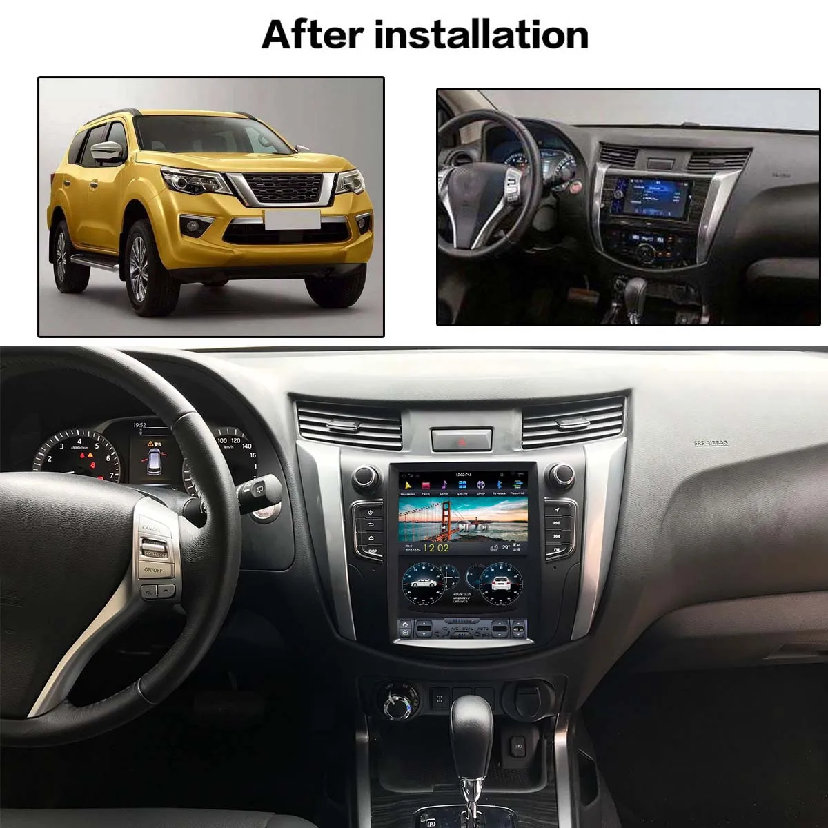Автомобильный мультимедийный стерео-плеер для NISSAN TERRA NP300, экран Tesla, Android Px6, Carplay, GPS-навигация, головное устройство, DVD
Автомобильный мультимедийный стерео-плеер для NISSAN TERRA NP300, экран Tesla, Android Px6, Carplay, GPS-навигация, головное устройство, DVD
