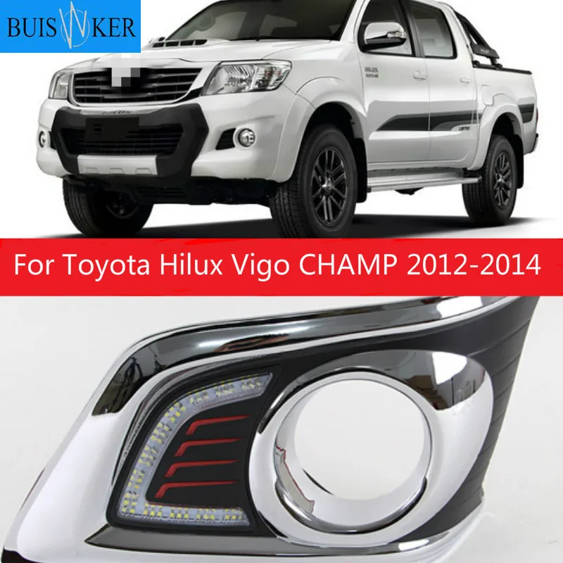 Автомобильные дневные ходовые огни 1 пара для TOYOTA HILUX VIGO CHAMP 2012 2013 2014, противотуманные фары для стайлинга автомобиля 12 В
Автомобильные дневные ходовые огни 1 пара для TOYOTA HILUX VIGO CHAMP 2012 2013 2014, противотуманные фары для стайлинга автомобиля 12 В