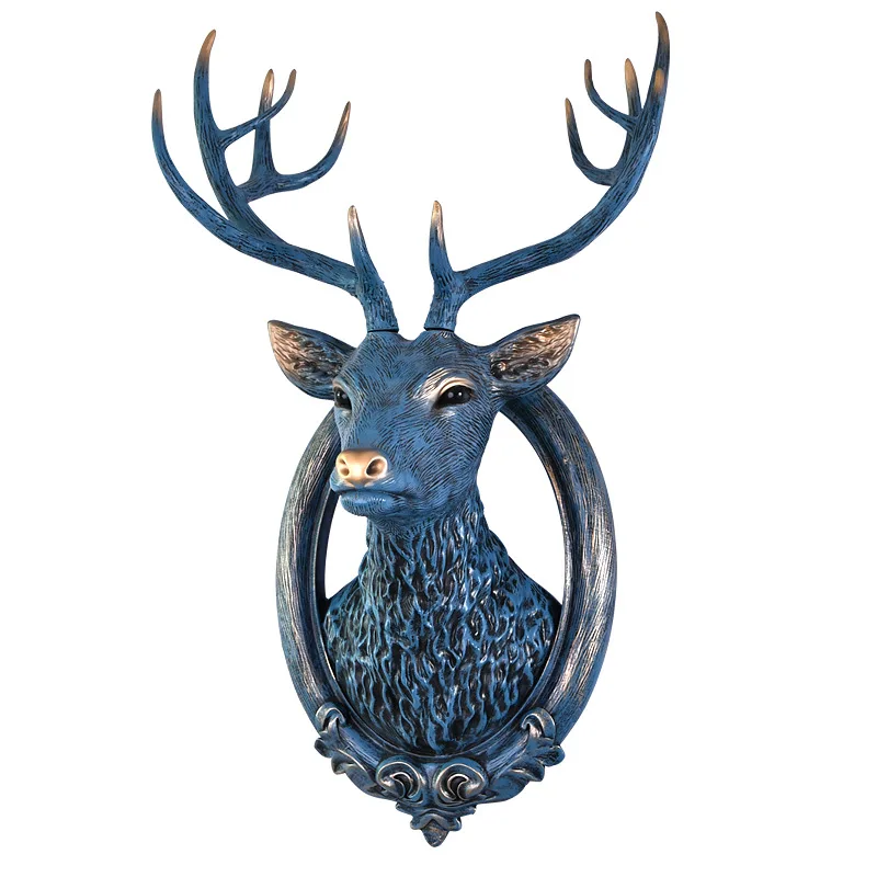 Abstract Animal Figurine Miniature Deer Head Sculpture Home Decor Living Room Porch Bar Wall Hanging Decoration Crafts Statue
Abstract Animal Figurine Miniature Deer Head Sculpture Home Decor Living Room Porch Bar Wall Hanging Decoration Crafts Statue