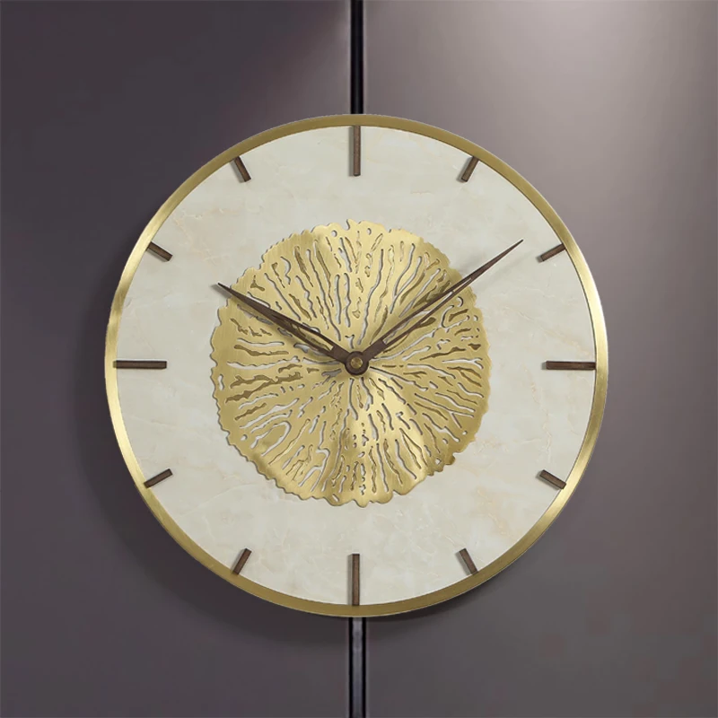 Nordic Luxury Marble Wall Clock Modern Design Atmospheric Style Living Room Decoration Hanging Watch Wall Clocks Home Decor
Nordic Luxury Marble Wall Clock Modern Design Atmospheric Style Living Room Decoration Hanging Watch Wall Clocks Home Decor