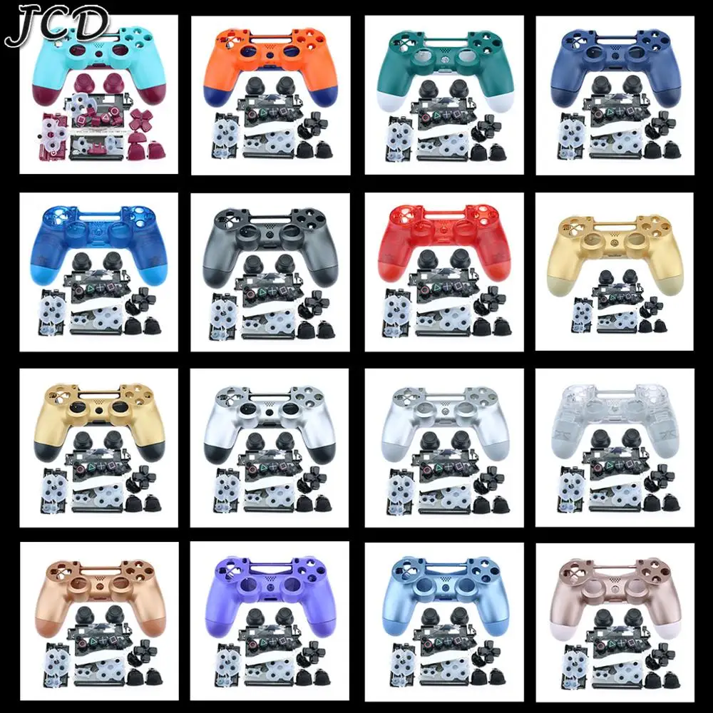 JCD Replacement Full Set Housing shell and buttons For jds-040 JDM-040 For ps4 PS4 Pro Slim Controller Case
JCD Replacement Full Set Housing shell and buttons For jds-040 JDM-040 For ps4 PS4 Pro Slim Controller Case