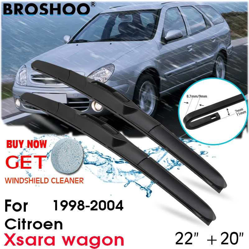 Car Wiper Blade Front Window Windscreen Windshield Wipers Blades Auto Accessories For Citroen Xsara wagon 22"+20" 1998-2004
Car Wiper Blade Front Window Windscreen Windshield Wipers Blades Auto Accessories For Citroen Xsara wagon 22"+20" 1998-2004