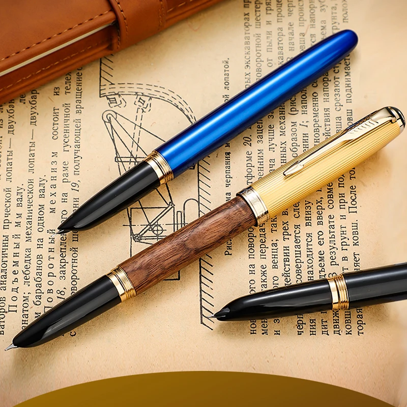 Jinhao 85 Popular Wood Fountain Pen Natural Wooden With Converter Extra Fine 0.38mm Writing Pen Beautiful Color For Choice
Jinhao 85 Popular Wood Fountain Pen Natural Wooden With Converter Extra Fine 0.38mm Writing Pen Beautiful Color For Choice