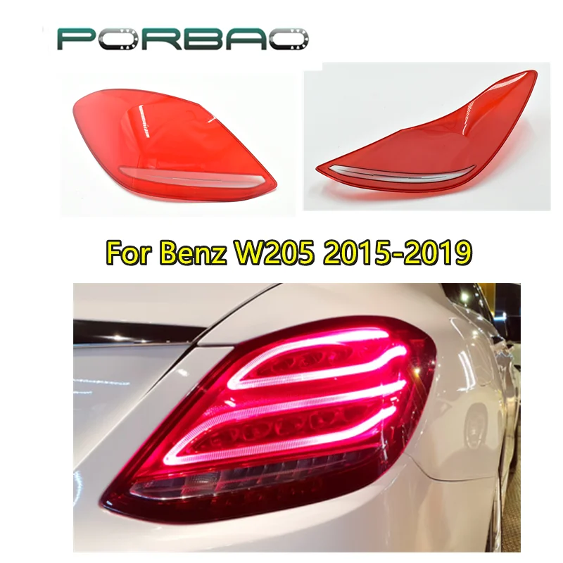 Rearlight Taillight Clear Shell For W205 2015 2016 2017 2018 2019 Rear Tail Lampshade Auto Replacement Parts Car Accessories
Rearlight Taillight Clear Shell For W205 2015 2016 2017 2018 2019 Rear Tail Lampshade Auto Replacement Parts Car Accessories