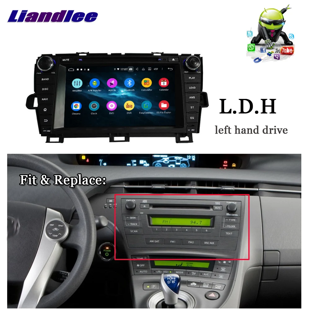 2 Din Car Android DVD Multimedia Player For Toyota Prius 2009-2015 LHD Left Hand Drive Stereo Radio DSP GPS Navigation
2 Din Car Android DVD Multimedia Player For Toyota Prius 2009-2015 LHD Left Hand Drive Stereo Radio DSP GPS Navigation