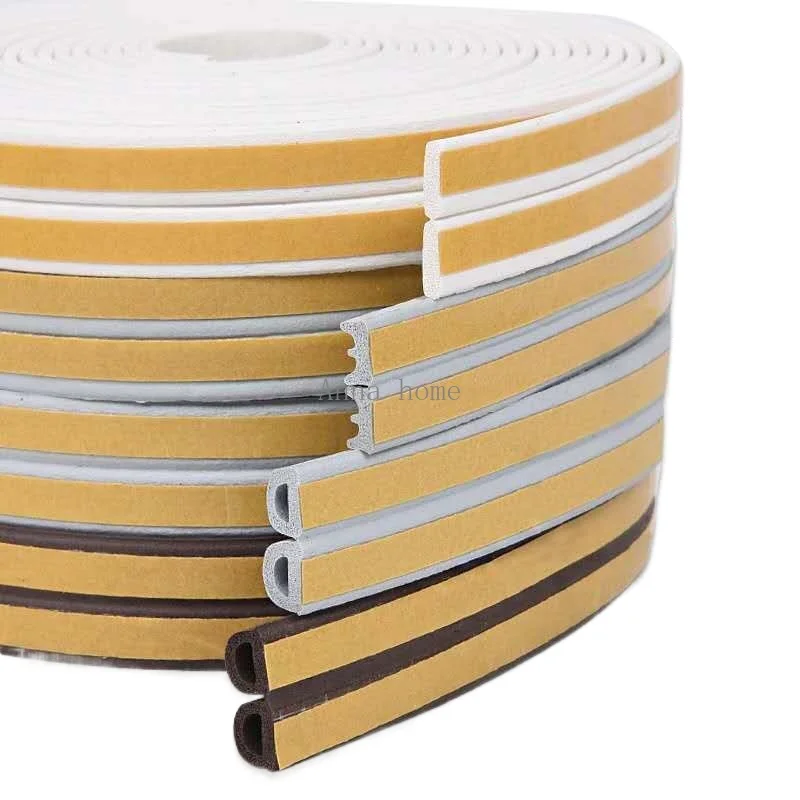 5 meters DIPE self-adhesive door and window sealing strip glass window anti-collision rubber strip foam sound insulation strip
5 meters DIPE self-adhesive door and window sealing strip glass window anti-collision rubber strip foam sound insulation strip
