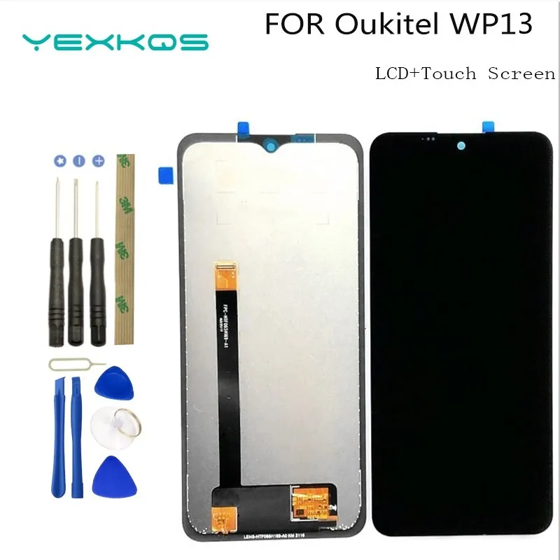 100% original Oukitel WP13 LCD Display and Touch Screen FOR Oukitel WP13 phone Screen Digitizer Assembly Replacement +Tools
100% original Oukitel WP13 LCD Display and Touch Screen FOR Oukitel WP13 phone Screen Digitizer Assembly Replacement +Tools