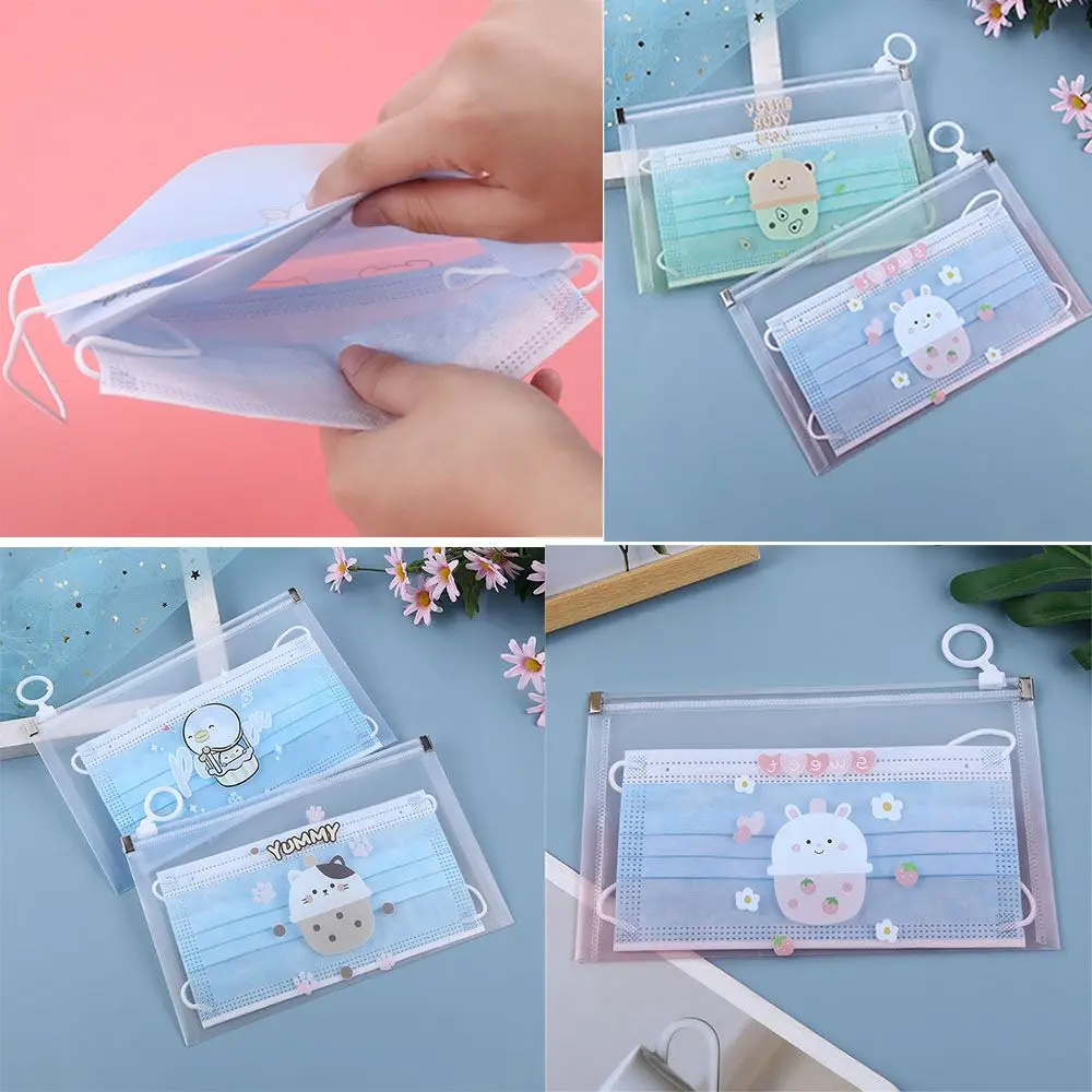 NEW Dustproof Containers Cartoon Mask Storage Holder Organizer Student Face Masks Save Bag
NEW Dustproof Containers Cartoon Mask Storage Holder Organizer Student Face Masks Save Bag