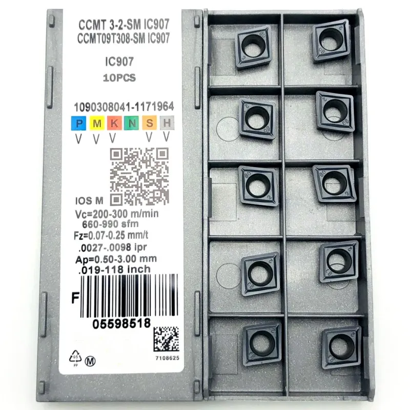 Вращающаяся режущая головка Tokarnyy CCMT09T304, CCMT09T308 SM, высокоточная металлическая твердосплавный инструмент для обработки деталей вращения вставка для станка с ЧПУ
Вращающаяся режущая головка Tokarnyy CCMT09T304, CCMT09T308 SM, высокоточная металлическая твердосплавный инструмент для обработки деталей вращения вставка для станка с ЧПУ
