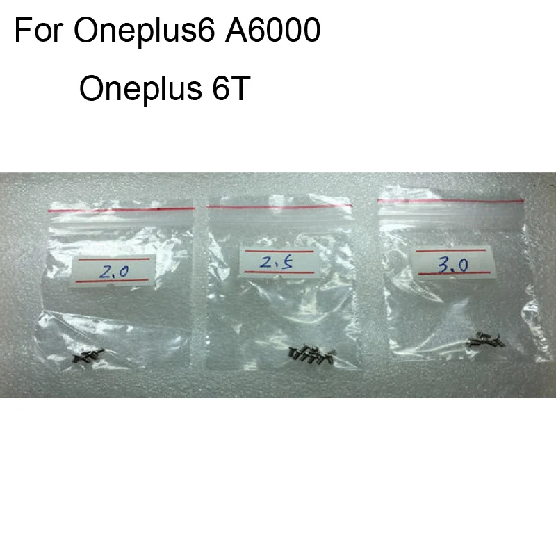 Full Set Screws For Oneplus6 A6000 Oneplus 6T oneplus 6 Oneplus6T A6010 Screw on Motherboard Mainboard
Full Set Screws For Oneplus6 A6000 Oneplus 6T oneplus 6 Oneplus6T A6010 Screw on Motherboard Mainboard