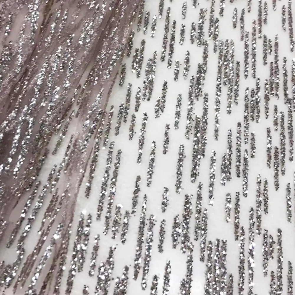 Good Quality Rose Gold Falling Star Shiny Glitter Net Tulle Wedding Dress Latest Fashion Champagne Sequin Party Lace Trim Fabric
Good Quality Rose Gold Falling Star Shiny Glitter Net Tulle Wedding Dress Latest Fashion Champagne Sequin Party Lace Trim Fabric