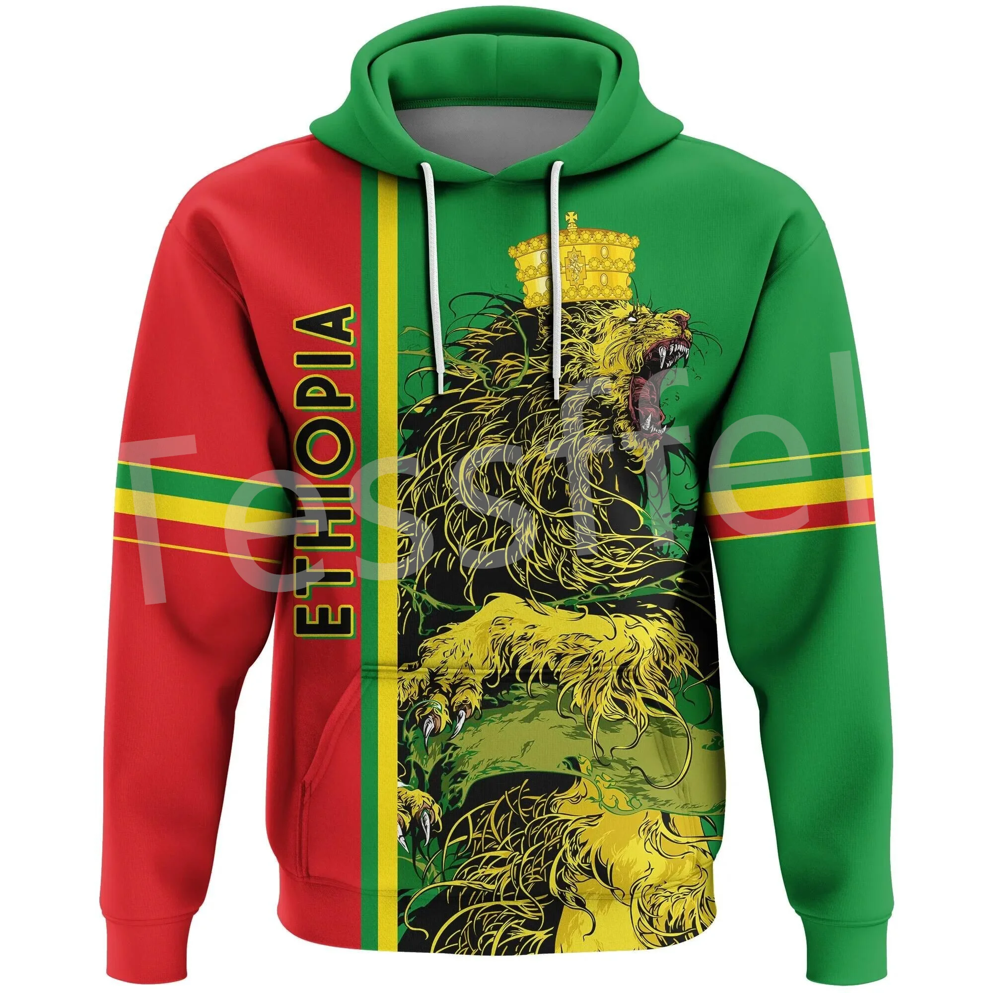 Tessffel Newest Ethiopia County Flag Africa Native Tribe Lion Pullover Tracksuit 3DPrint Mens/Womens Harajuku Casual Hoodies A-8
Tessffel Newest Ethiopia County Flag Africa Native Tribe Lion Pullover Tracksuit 3DPrint Mens/Womens Harajuku Casual Hoodies A-8