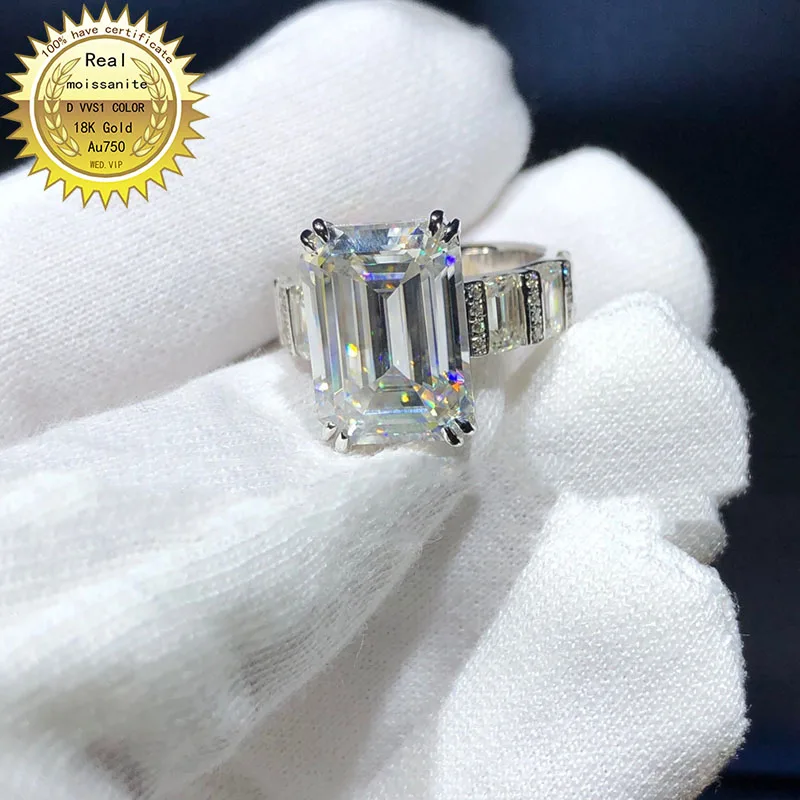 18K Золотое кольцо 3ct DVVS муассанит обручальное кольцо и Свадебные украшения с сертификатом 0066
18K Золотое кольцо 3ct DVVS муассанит обручальное кольцо и Свадебные украшения с сертификатом 0066