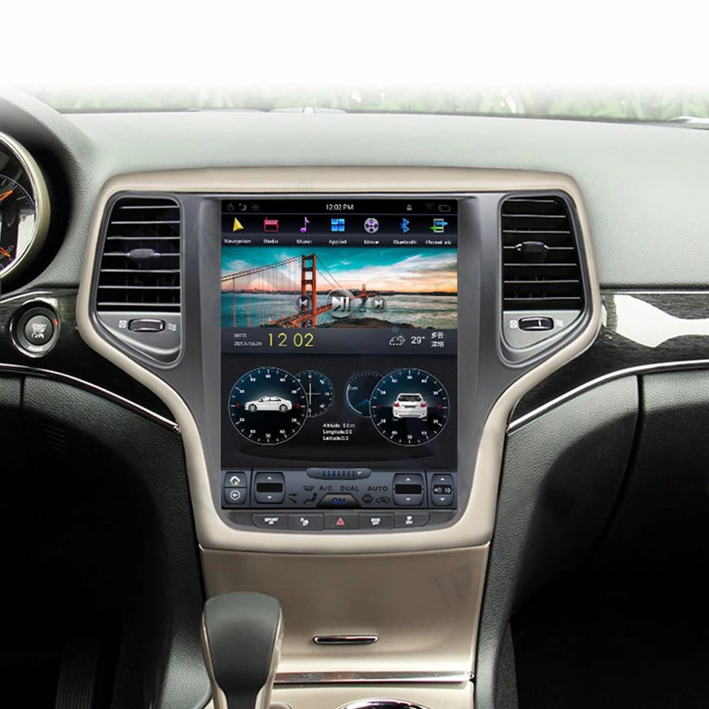Автомагнитола для Jeep Grand Cherokee 2012-2018, Android 9, GPS-навигатор
Автомагнитола для Jeep Grand Cherokee 2012-2018, Android 9, GPS-навигатор