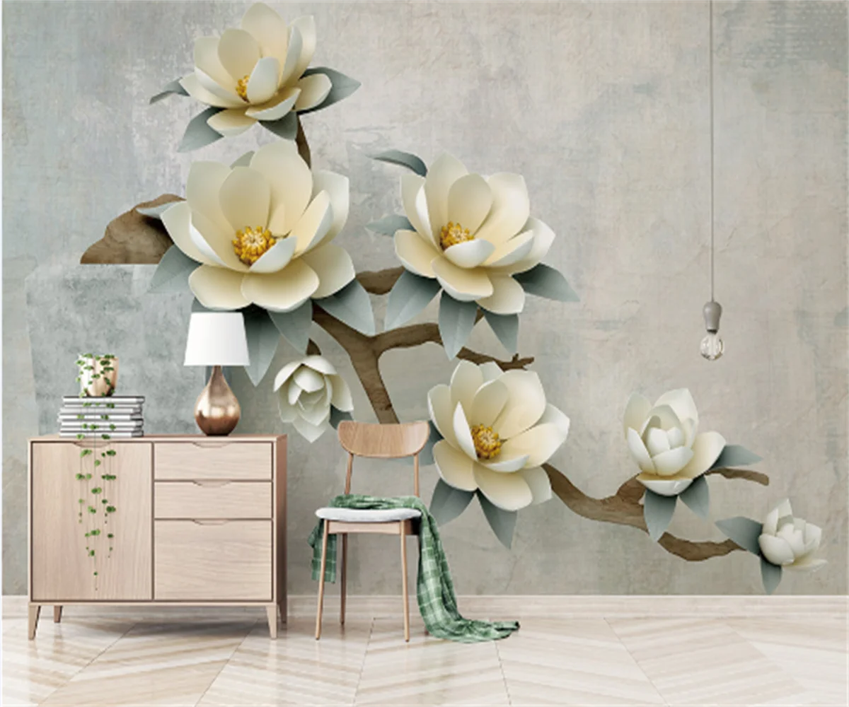 European and American bonsai flower 3d three-dimensional relief flower TV background wall painting professional custom wallpaper
European and American bonsai flower 3d three-dimensional relief flower TV background wall painting professional custom wallpaper