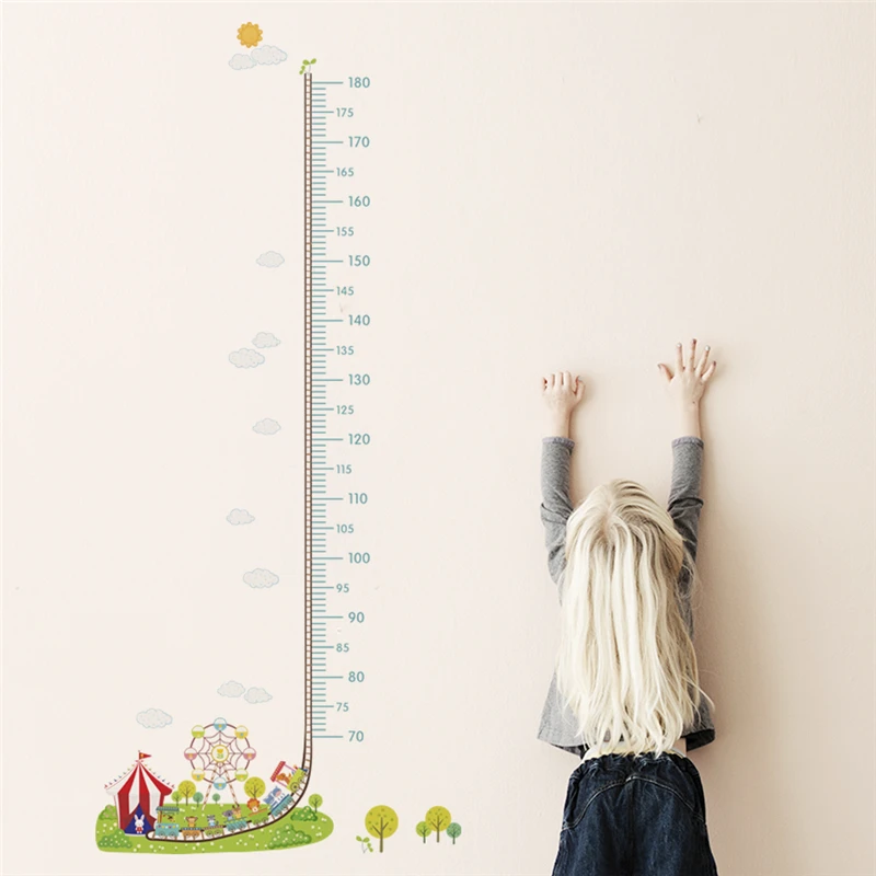 Creative Growth Chart Wall Stickers Kids Room Decoration Nursery Animal Tree Mural Art Decal Cartoon Home Decor Children Gift
Creative Growth Chart Wall Stickers Kids Room Decoration Nursery Animal Tree Mural Art Decal Cartoon Home Decor Children Gift
