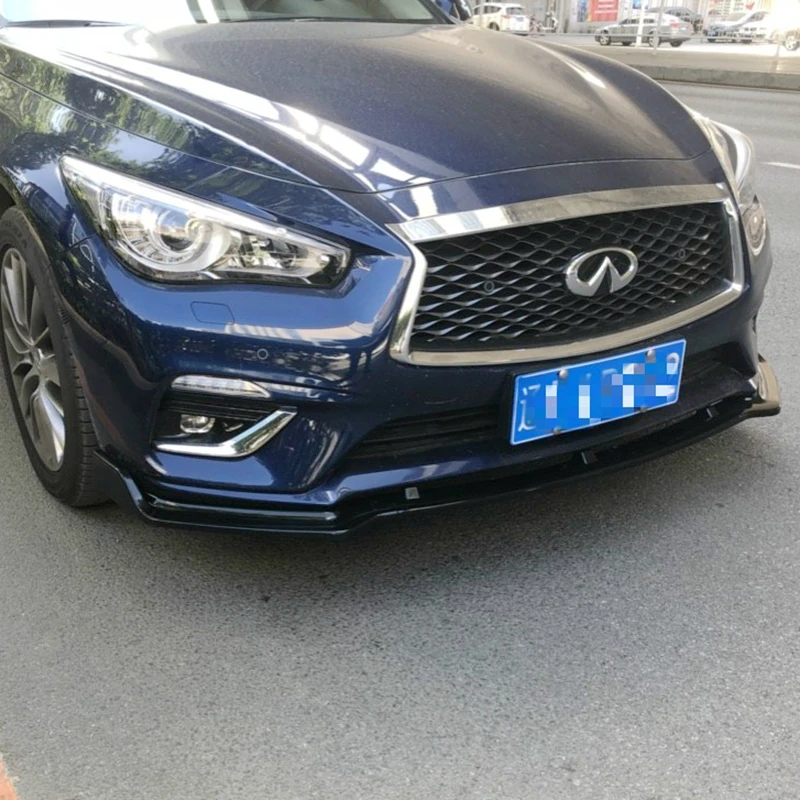 Front Bumper Carbon Fiber/ Matte Black PP Chin Lip Spoiler Splitters Protection Trim For INFINITI Q50 2014-2017
Front Bumper Carbon Fiber/ Matte Black PP Chin Lip Spoiler Splitters Protection Trim For INFINITI Q50 2014-2017