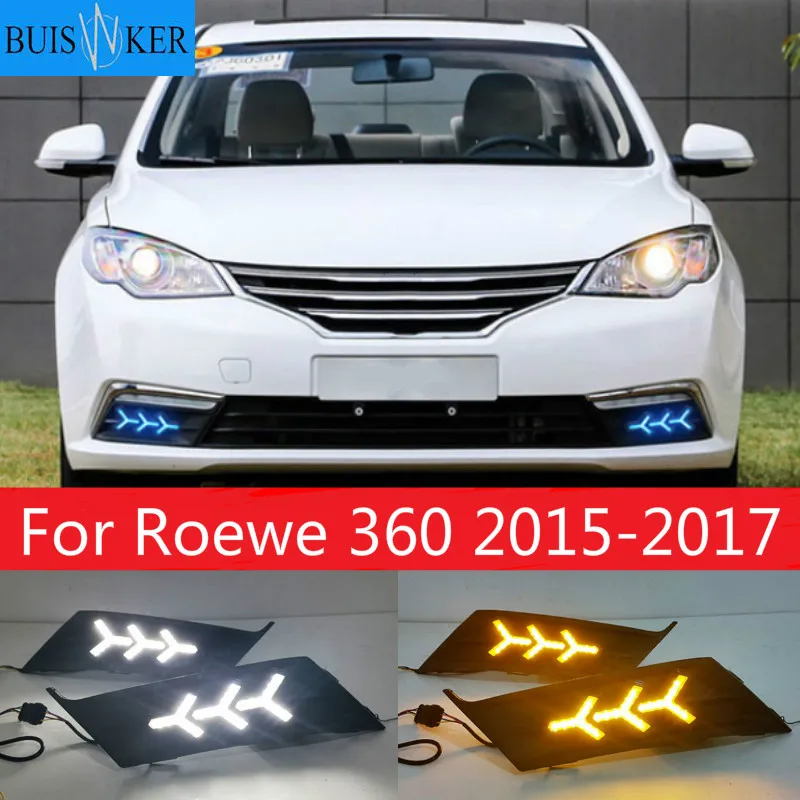 LED DRL Fog lamp driving lights with Yellow Turn Signal Function For Roewe 360 2015-2017 Daytime running lights
LED DRL Fog lamp driving lights with Yellow Turn Signal Function For Roewe 360 2015-2017 Daytime running lights