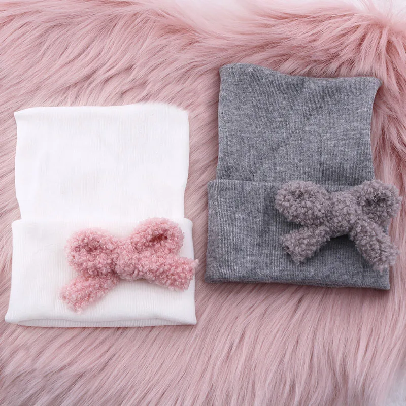 Cute Bow Hospital hats for Newborn Baby boys Girls Soft White Cotton Kint Beanies Hats For Kids Child Baby Photography Props Hat
Cute Bow Hospital hats for Newborn Baby boys Girls Soft White Cotton Kint Beanies Hats For Kids Child Baby Photography Props Hat