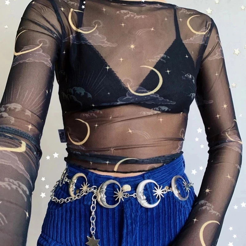 Personalized Fashion Punk Retro Sun Moon Star Pendant Body Chain Women's Single Layer Tassel New Waist Chain
Personalized Fashion Punk Retro Sun Moon Star Pendant Body Chain Women's Single Layer Tassel New Waist Chain
