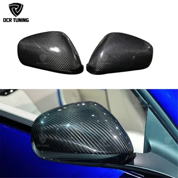 For Maserati Gran Cabrio Carbon Fiber Rear View Mirror Cover GT GC for Quattroporte Carbon Mirror Caps for GranTurismo 2007 - UP