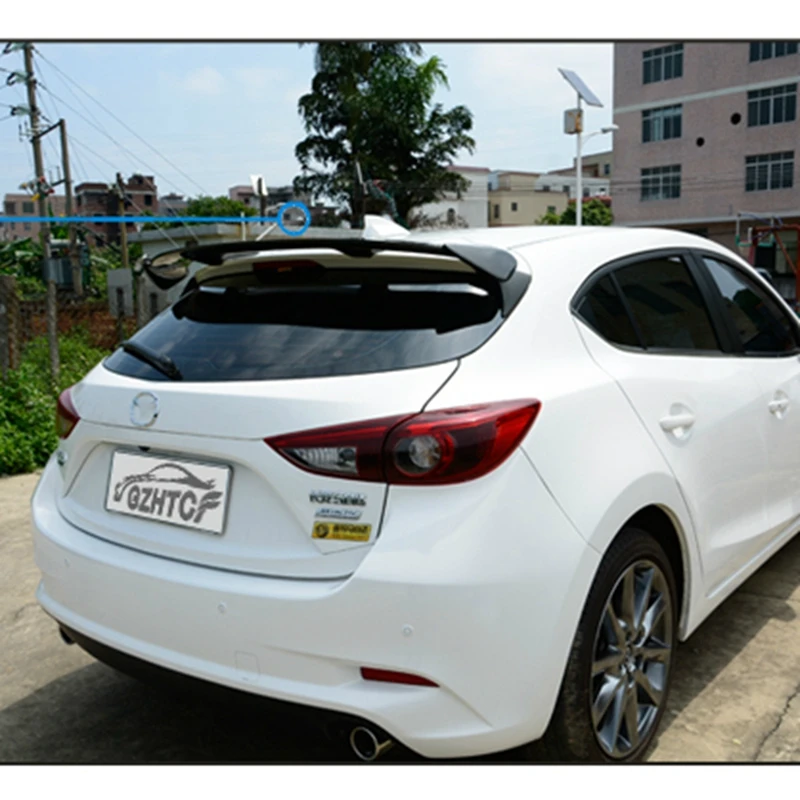 2014 - 2017 For Mazda 3 Axela Hatchback Carbon Fiber Exterior Rear Spoiler Tail Trunk Boot Wing Decoration Car Styling
2014 - 2017 For Mazda 3 Axela Hatchback Carbon Fiber Exterior Rear Spoiler Tail Trunk Boot Wing Decoration Car Styling
