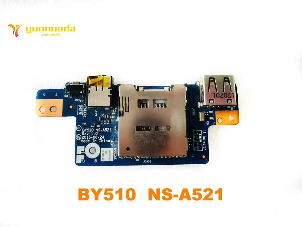 original for lenovo Y700 Y700-15ACZ usb audio board BY510 NS-A521 Tested good free shipping
original for lenovo Y700 Y700-15ACZ usb audio board BY510 NS-A521 Tested good free shipping