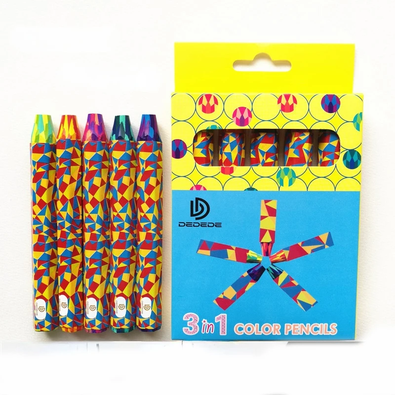 2022 New Three-in-one Magic Rainbow Oil Painting Stick No Wood Color Lead Mixed Color Pencil Fun Graffiti Pen Drawing
2022 New Three-in-one Magic Rainbow Oil Painting Stick No Wood Color Lead Mixed Color Pencil Fun Graffiti Pen Drawing