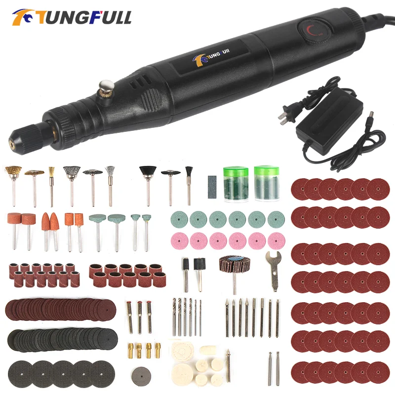 Электрическая мини-ДРЕЛЬ Dremel Tungfull, инструменты для работы по дереву, электрические вращающиеся инструменты с переменной скоростью, мини-гравировальная ручка
Электрическая мини-ДРЕЛЬ Dremel Tungfull, инструменты для работы по дереву, электрические вращающиеся инструменты с переменной скоростью, мини-гравировальная ручка
