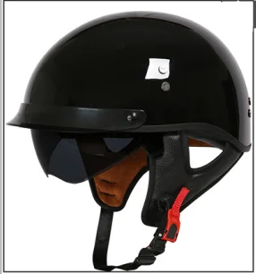 Vintage Motorcycle Motorbike Classic Black Fiberglass Jet Half Face Helmet Open Motorbike Helmet Moto Casco DOT Approved
Vintage Motorcycle Motorbike Classic Black Fiberglass Jet Half Face Helmet Open Motorbike Helmet Moto Casco DOT Approved