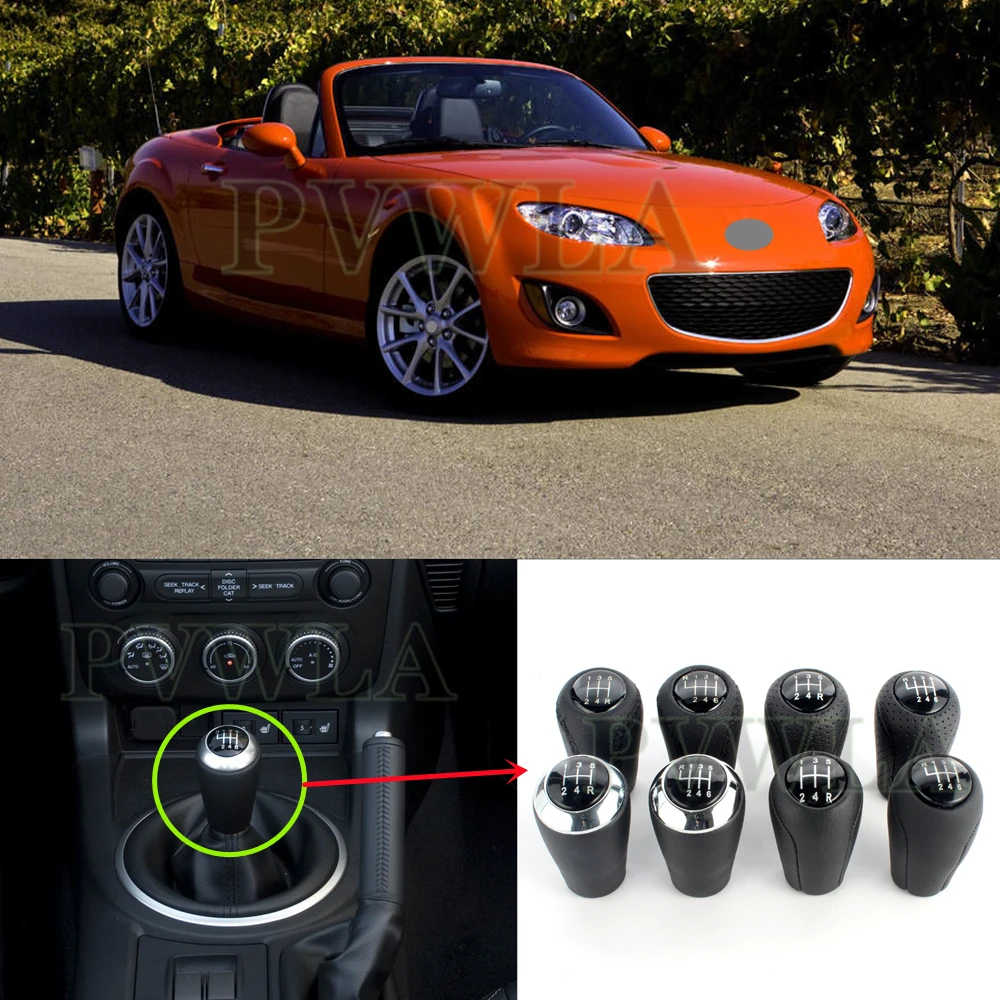 5/6 Speed Manual Stick Gear Shift Knob For Mazda MX-5 NC III 2005 2006 2007 2008 2009 2010 2011 2012 2013 2014
5/6 Speed Manual Stick Gear Shift Knob For Mazda MX-5 NC III 2005 2006 2007 2008 2009 2010 2011 2012 2013 2014