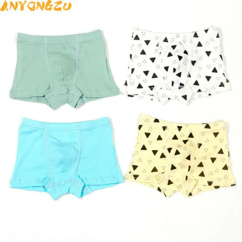 2pcs Soft Cotton Kids Boys Underwear Triangle print Shorts Panties Pure Color Baby Children Teenager Underwear Underpant 2-6T
2pcs Soft Cotton Kids Boys Underwear Triangle print Shorts Panties Pure Color Baby Children Teenager Underwear Underpant 2-6T