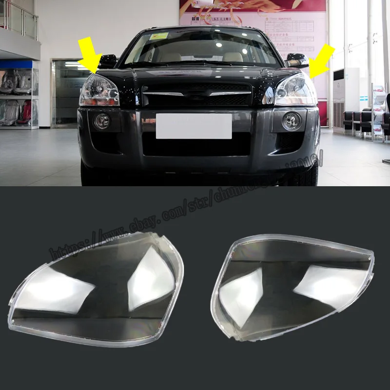 For Hyundai Tucson 2006-2012 Headlight Headlamp Lens Cover Right&Left 2pcs high quality Car modification accessories
For Hyundai Tucson 2006-2012 Headlight Headlamp Lens Cover Right&Left 2pcs high quality Car modification accessories