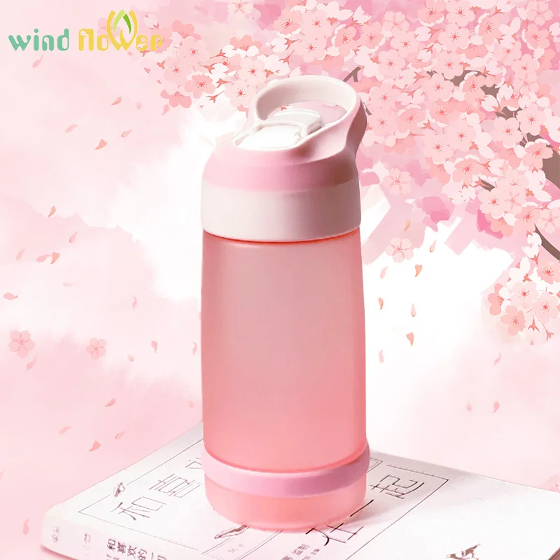 Wind Flower Creative Portable Handle Matte Texture Straw Plastic Water Bottle Girl Student Kids Outdoor Leak proof Water Bottle
Wind Flower Creative Portable Handle Matte Texture Straw Plastic Water Bottle Girl Student Kids Outdoor Leak proof Water Bottle