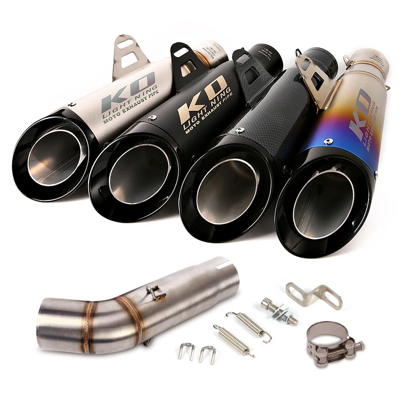 Escape Motorcycle Exhaust Mid Link Pipe And 51mm Muffler Stainless Steel Exhaust System For Suzuki GSXR 600 750 2011-2020
Escape Motorcycle Exhaust Mid Link Pipe And 51mm Muffler Stainless Steel Exhaust System For Suzuki GSXR 600 750 2011-2020