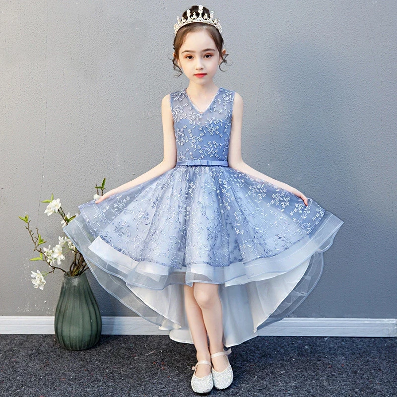 Flower Girl Dresses for Weddings V Neck Sleeveless Kids Party Communion Gowns Appliques Princess Dress
Flower Girl Dresses for Weddings V Neck Sleeveless Kids Party Communion Gowns Appliques Princess Dress
