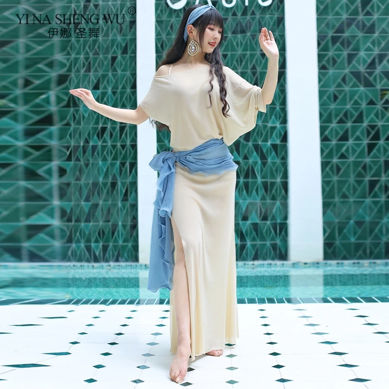 New Women Costume 4 Piece Set Dress Belly Dance Stage Show Occupation Performance Dance Suit Outfit Loose Design Practice Clothe
New Women Costume 4 Piece Set Dress Belly Dance Stage Show Occupation Performance Dance Suit Outfit Loose Design Practice Clothe