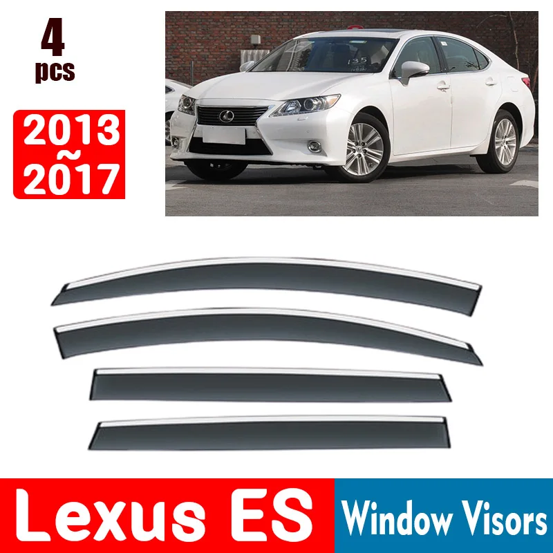FOR Lexus ES ES350 ES300h ES250 2013-2017 Window Visors Rain Guard Windows Rain Cover Deflector Awning Shield Vent Guard Shade
FOR Lexus ES ES350 ES300h ES250 2013-2017 Window Visors Rain Guard Windows Rain Cover Deflector Awning Shield Vent Guard Shade
