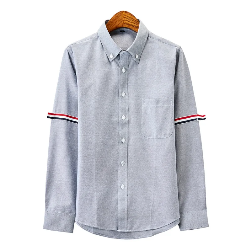 Shirt Base Double Armband Knitting Bead Fabric New Tide Brand Coat Shirt Casual Men And Women With The Same Style
Shirt Base Double Armband Knitting Bead Fabric New Tide Brand Coat Shirt Casual Men And Women With The Same Style