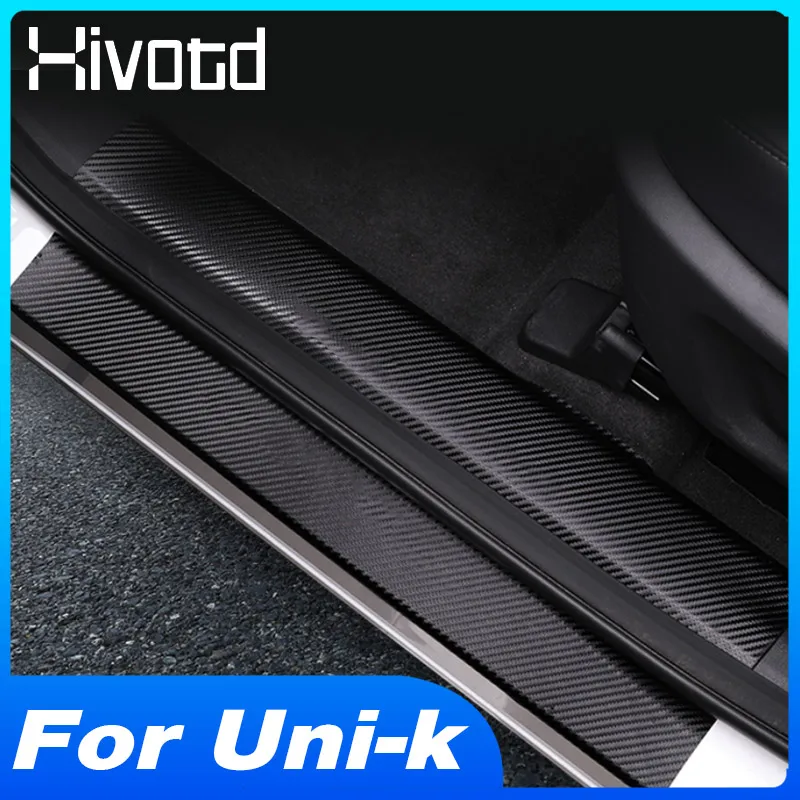 Hivotd из искусственной кожи, накладка на порог, задний бампер, наклейка, защита от ударов педали, автомобильные аксессуары для Changan Uni-k Unik 2024
Hivotd из искусственной кожи, накладка на порог, задний бампер, наклейка, защита от ударов педали, автомобильные аксессуары для Changan Uni-k Unik 2024